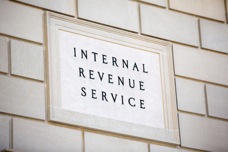 IRS sign